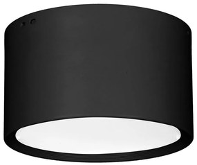 Luminex LED Mennyezeti lámpa LED/25W/230V fekete átm. 15 cm LU0895