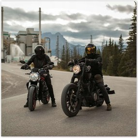 Poszterek 100x100 Motorosok Ducati