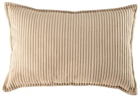 Világosbarna kordbársony párna gyerek kanapéhoz Bolster – Wigiwama