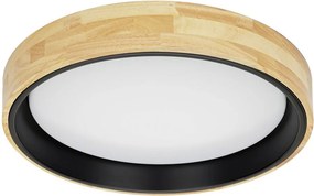 ITALUX PLF4350-25WWDBK4K CAMPELO Ufo Lámpa Fehér, Fekete, Faipari LED IP20