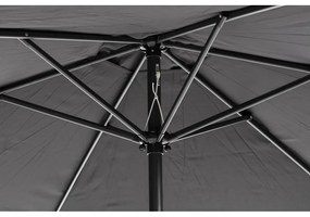 Happy Sun fekete napernyő talapzat nélkül, ø 300 cm - Bonami Essentials