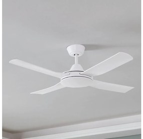 Eglo 35088 - BONDI mennyezeti ventilátor 52W/230V, fehér, távirányítóval