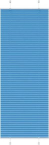 vidaXL pliszírozott redőny kék 80x200 cm szövetszélesség 79,4 cm