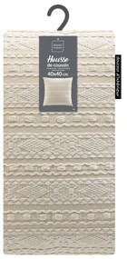 Pamutkeverék párnahuzat 40x40 cm Ilies – douceur d'intérieur