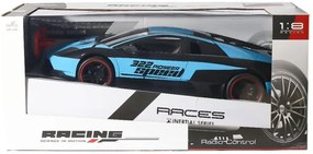 Órás Lamborghini RC Újratölthető Gyors Versenyautó Játék 1:8 Méretarány 47 Cm