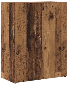 Irodai Szekrény Régi Fa 60 x 32 x 77.5 cm - Mérnöki Fa
