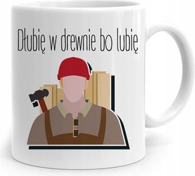 Ajándék Bögre Asztalosnak Fából Vések, fényképes nyomattal