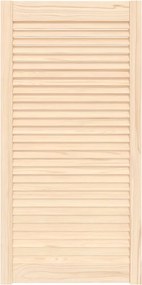vidaXL tömör fenyőfa lamellás szekrényajtó 99,3 x 49,4 cm