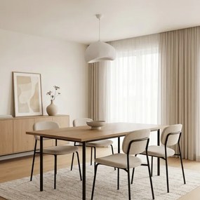 Brilagi - Kábeles függőlámpa WABI SABI 1xE27/40W/230V, átm. 42 cm, fehér