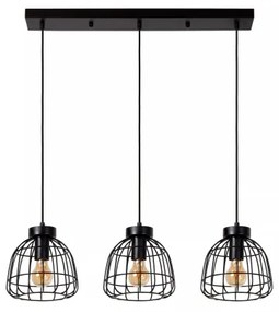 Lucide 00429/03/30 - Csillár zsinóron FILOX 3xE27/40W/230V