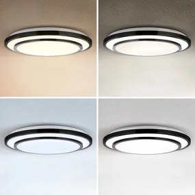 Brilagi-LED Dimmelhető lámpa LUCIANO LED/48W/230V 3000-6500K ø 39 cm fekete + távirányító