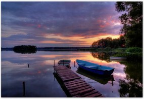 Poszterek 185x125 Híd a tavon