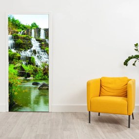 Fotótapéta ajtóra - Vízesések (95x205cm)