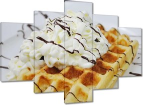 Festmények 150x105 Gofri tejszínhabbal