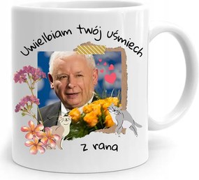 Vicces Bögre A Pis Elnökétől Jaroslaw Kaczynski fényképes nyomtatással