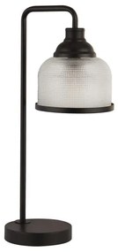 Searchlight EU1351-1BK - Asztali lámpa BISTRO 1xE27/40W/230V fekete