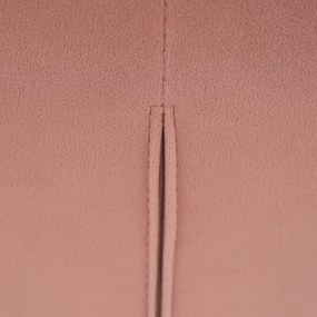 Étkezőszék, rózsaszín Velvet szövet/króm, SALOMA NEW