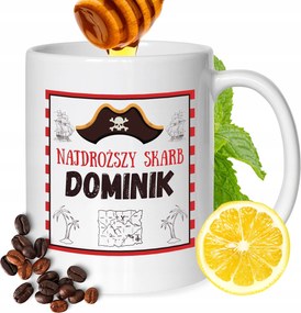 Bögre Dominik Barát Férj Nyomtatott Ajándék Fehér 330ml