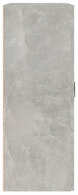 betonszürke függő faliszekrény 69,5 x 32,5 x 90 cm