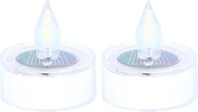 Napelemes LED teamécses FLARNIS, szett 2 db