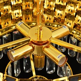 Brilagi - CRISTAL láncos csillár 5xE14/40W/230V Ø 38 cm