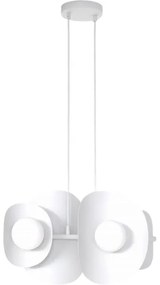 ELEMENTI kábeles csillár 4xG9/8W/230V, fehér