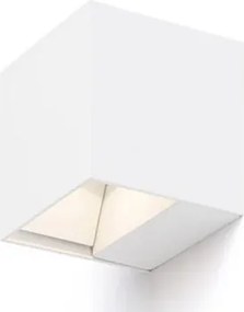 RENDL CARRE fali lámpa fehér 230V LED 2x3W IP54 3000K