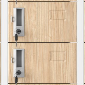 Rekeszes szekrény OLIVER, 900 x 1850 x 450 mm, Eco Design: fehér/sonoma tölgy