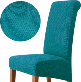 Jacquard Halszálka Székhuzat Prémium Rugalmas Oeko-tex Nappaliba