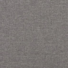 vidaXL világosszürke szövet pad 100 x 35 x 41 cm