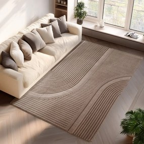 Világosbarna mosható szőnyeg 240x340 cm Pompei 1612 – Ayyildiz Carpets