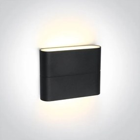 ONE LIGHT 67376-AN-W OUTDOOR SLIM RANGE UP & DOWN Modern Kültéri Fali Lámpa Antracit LED IP44