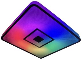 Top Light - LED RGB Dimmelhető mennyezeti lámpa LED/24W/230V szögletes + távirányító