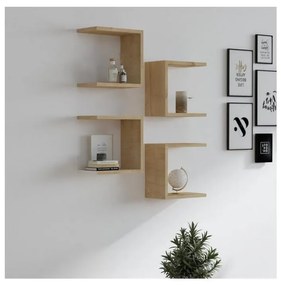 Asir 4 db BASE barna fali polc szett 495SSE1105