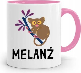 Rózsaszín Bögre Vicces Melange Ajándék fényképes nyomtatással