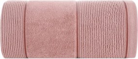 Emma törölköző 5 50x90 púder rózsaszín 500g/m2 frottír