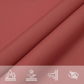 vidaXL terrakotta téglalap alakú oxford-szövet napvitorla 2,5 x 3,5 m