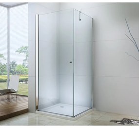 Mexen Pretoria zuhanykabin 65x110cm, 6mm-es üveg, króm profil-átlátszó üveg, 852-065-110-01-00