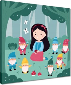 Vászonkép 40x40 Csipkerózsika alma