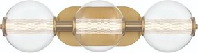 Quintiesse Atomo QN-ATOMO-3W-BG Fali lámpa 1x13W/LED 3000K 1160lm IP44