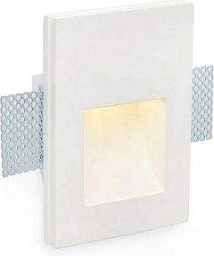 Faro Plas Sq süllyesztett Led fali lámpa 1W fehér, gipszkarton, 3000K