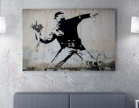 WY18 Banksy vászonkép, 70 x 100 cm