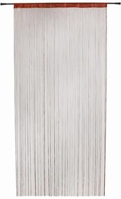 Rézszínű átlátszó függöny 140x285 cm String – Mendola Fabrics