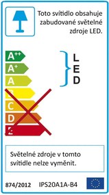 AVENBERG SENZOR energiatakarékos LED reflektor PIR mozgásérzékelővel, 20W