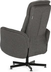 LIVIA szürke elektromos relaxfotel