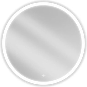 Mexen Oro LED-es megvilágított fürdőszobatükör, kerek 90 cm, 6000K, páramentes - 9824-090-090-611-00