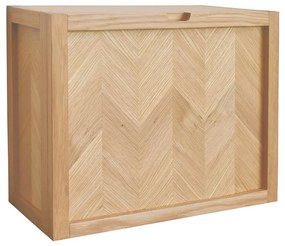 Herringbone tölgyfa fali cipősszekrény - Hübsch
