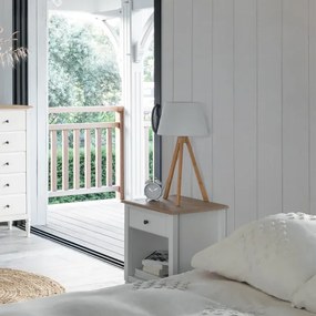 Atmosphera - Asztali lámpa BAHI 1xE14/40W/230V bambusz