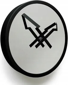 Falióra Tükrös fekete keret Eredeti És Különleges