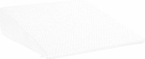 vidaXL Wedge párna Egyszínű Fehér 69 x 64 x 19 cm Memóriahab